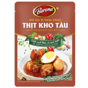 Xốt Gia Vị Hoàn Chỉnh BARONA -  Thịt Kho Tàu - 豚肉煮込み用ソース