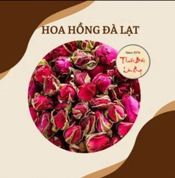 Nụ Hoa Hồng Đà Lạt Pha Trà