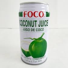 Nước Dừa Tươi FOCO 350ml - ココナッツジュース缶 350ml