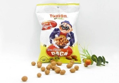 Đậu Phộng Da Cá Tân Tân 魚ピーナッツ75g