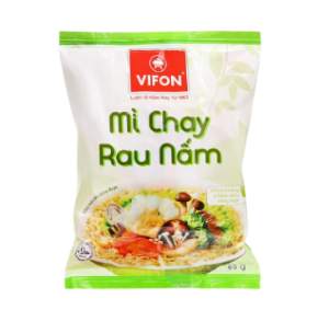 Mì Chay Rau Nấm - 野菜インスタントラーメン