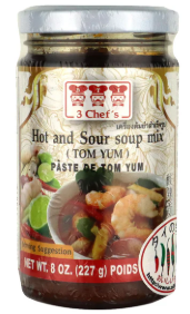 Sốt Gia Vị Tomyum Thái 227g - スリーシェフ 227g トムヤムペースト