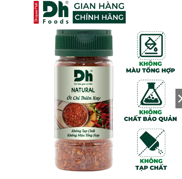 Bột Ớt Chỉ Thiên Xay - Dh チリパウダー 30g