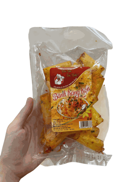Bánh Tráng Trộn Sẵn - 味付カットライスペーパー