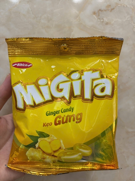Kẹo Gừng Migita Gói 70g
