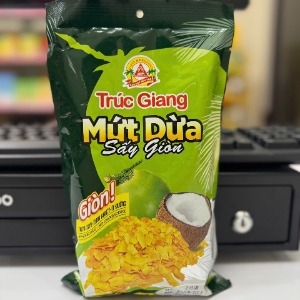 Mứt Dừa Sấy Giòn - ドライココナッツ肉