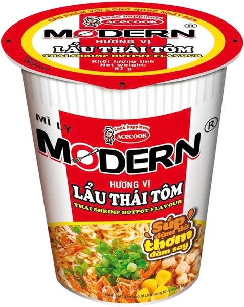 Mỳ Ly MODERN Vị Lẩu Thái Tôm