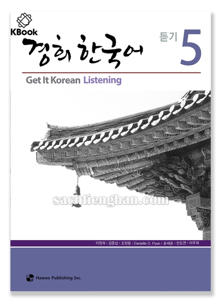 [Sách màu] Kyung Hee Listening - 경희 한국어 듣기 5