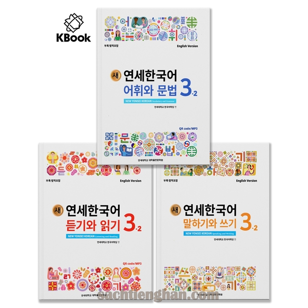 [BẢN MÀU] Combo Giáo trình Tiếng Hàn New Yonsei Korean 3.2 - 새 연세한국어 3.2