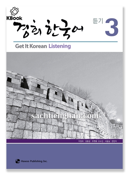 [Sách màu] Kyung Hee Listening - 경희 한국어 듣기 3