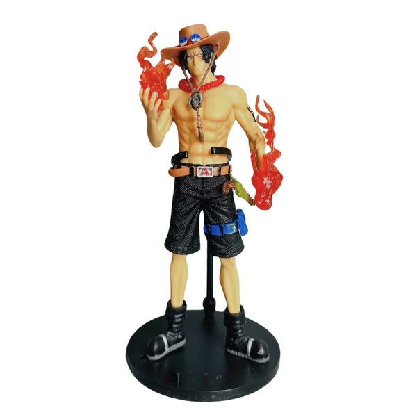 Mô Hình OnePiece Ace dáng đứng siêu ngầu có gậy chống lưng Cao : 21cm nặng 160g - One Piece - Bọc Túi Opp - No Box - N1-ST20