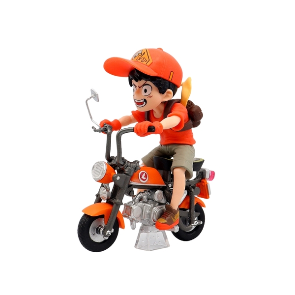 Mô Hình One piece Luffy lái xe máy cao 12cm nặng 300g , Figure Onepiece - Hộp Màu - N1-K7-T3-S2