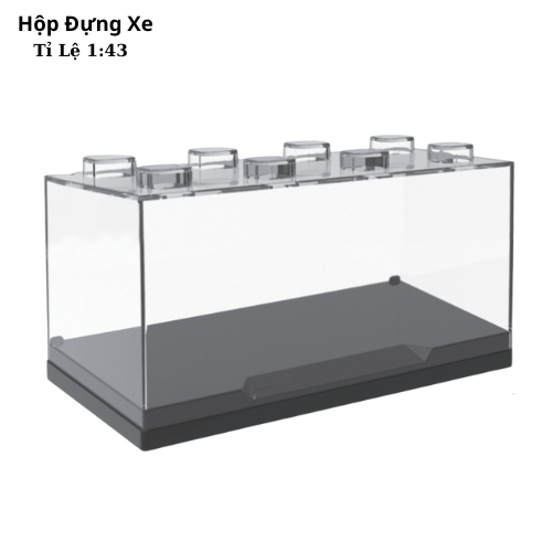 Hộp Meca Trưng Bày Mô Hình Oto , Tỉ Lệ 1:43 – Cao 7.9cm Dài 13.1cm Rộng 6.5cm – Kệ Trưng Bày Trong Suốt Sang Trọng