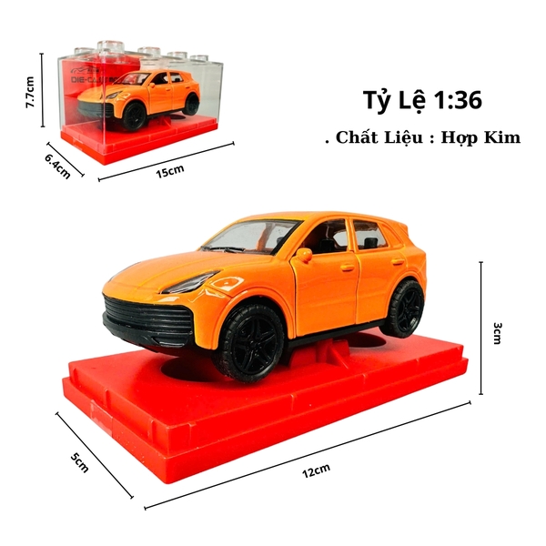 Mô Hình Xe Cam tỉ lệ 1:36 Hợp kim có thể mở cửa - Dài 12cm - rộng 5cm - cao 3cm - nặng : 300gram - FULL BOX : box màu SKU : oto474k - K55-T3-S8