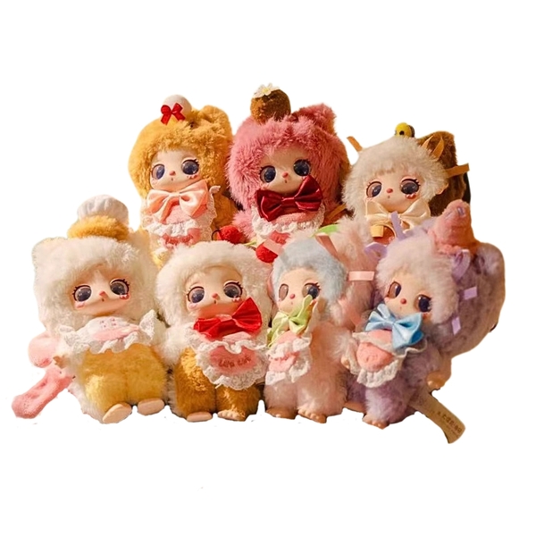 Hàng Chính Hãng - Blinbox lila ver 4 blind box set 6 ngẫu nhiên - cao ~ 15cm - Nặng 500gram - Túi Mù - Hộp Màu