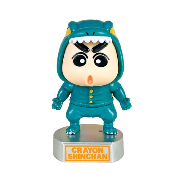Mô Hình Shin bút chì cosplay khủng long - Cao 14cm - nặng 200gram - Figure Cậu Bé Bút Chì - No Box - K19-T1-S12