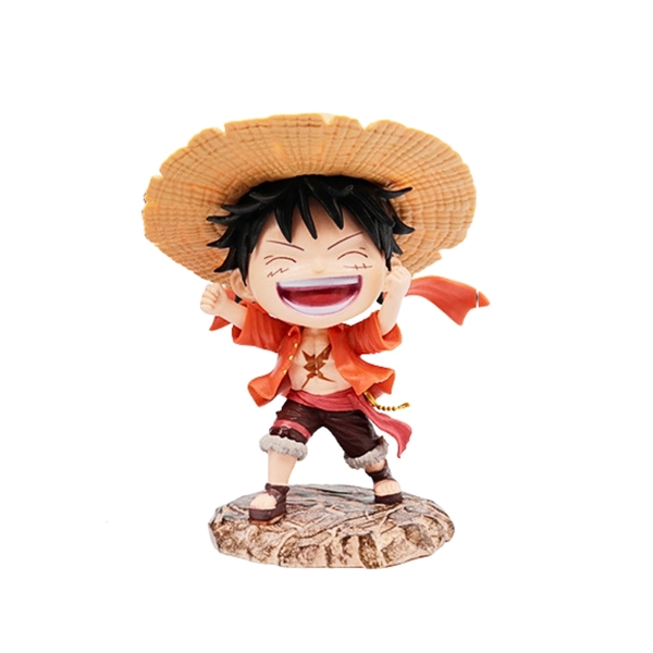 Mô Hình OnePiece Luffy dáng đứng Cao : 15cm nặng 200g - One Piece - Bọc Túi Opp - Hộp Màu -  N1-K27-T3-S3