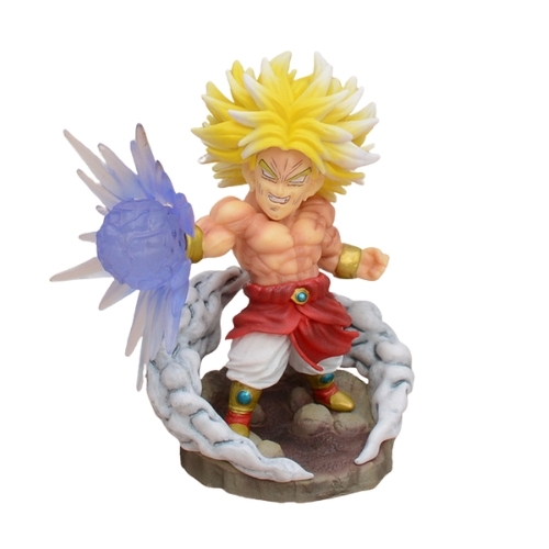 Mô Hình broly chibi dáng đứng siêu ngầu . Cao 10cm , nặng 145gram - sku : db322a - K2-T3-S2