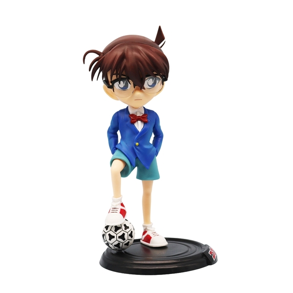Mô Hình Thám Tử Lừng Danh Conan Dáng Đứng Đá Bóng Cao 20.5cm - nặng 200gram , Figure Conan - No box - N1-K39-T1-S3