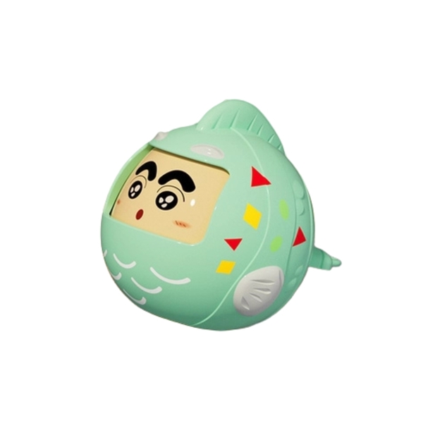 Móc Khoá mô hình shin đổi mặt cosplay cá xanh- cao : 6.3cm - rộng : 6.1cm - figure shin - No Box - n3-k18-t4-s2