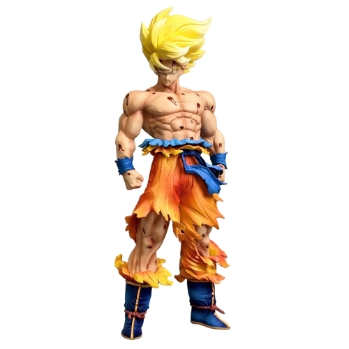 Hàng Cao Cấp - Mô Hình Goku Cởi Trần Dáng Đứng Siêu Ngầu - Cao 31cm - nặng : 1kg2 - SKU : db323a - K6-T3-S4