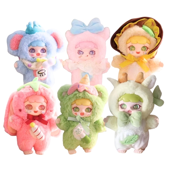 Hàng Chính Hãng - Blinbox manchao ver4 blind box set 6 ngẫu nhiên - cao ~ 20cm - Nặng 500gram - Túi Mù - Hộp Màu