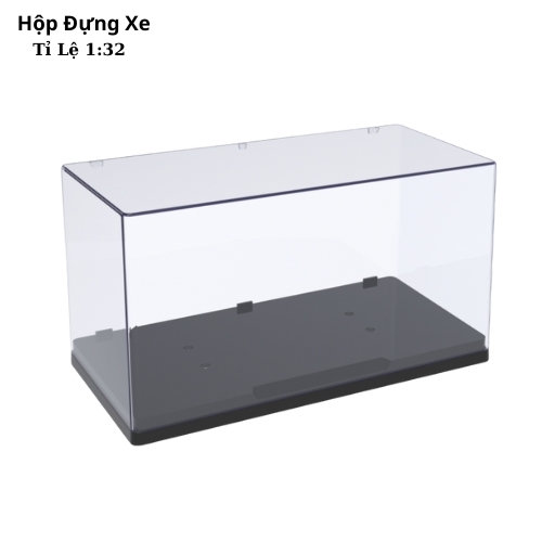 Hộp Meca Trưng Bày Mô Hình Oto , Tỉ Lệ 1:32 – Cao 10.7cm , Dài 19.8cm , Rộng 10cm – Kệ Trưng Bày Trong Suốt Sang Trọng