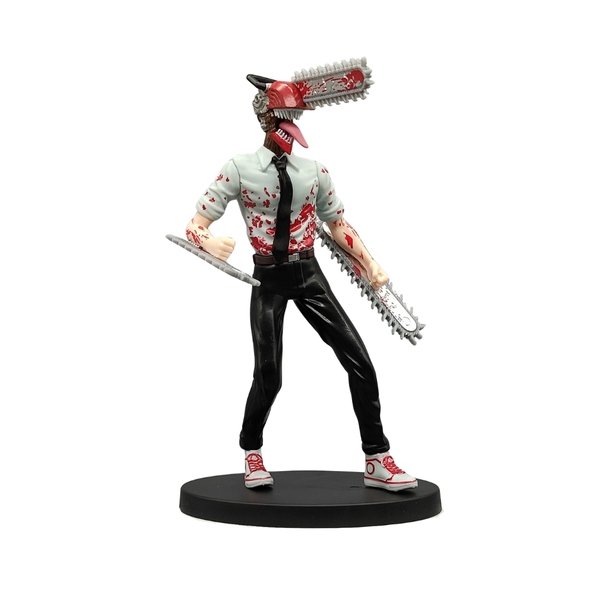 Mô Hình Chainsaw Man Dáng Đứng - cao 18cm nặng 150g - Figure Chainsaw Man - Hộp Màu - K60-T3-S3