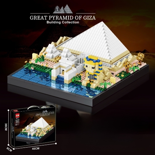 Đồ Chơi Lắp Ghép Lego Kim Tự tháp  - 1600 hạt - Full Box - Sku : LG-32101