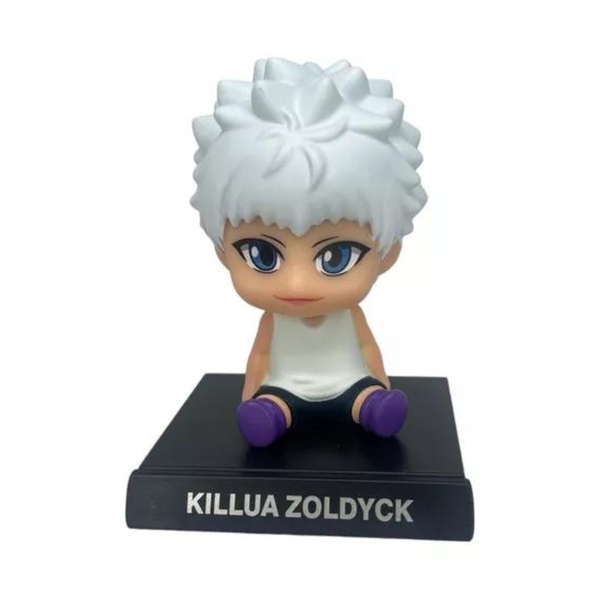 Mô Hình Hunter x Hunter Zoldyck lắc đầu - cao 13cm - ngang 9cm - dọc 7cm - nặng 200gram + Có BOX - K73-T2-S5