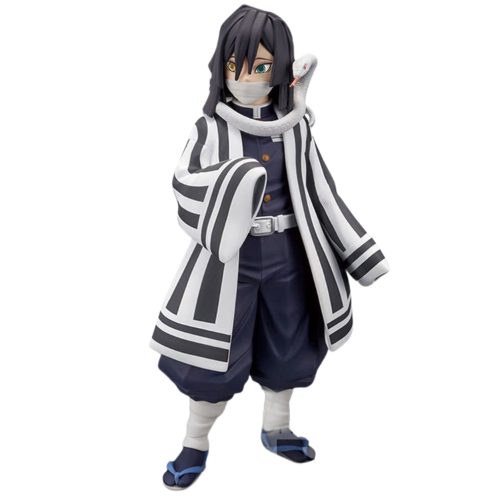 Mô hình đồ chơi - figure Demon Slayer Xà Trụ Iguro Obanai - Kimetsu No Yaiba - No Box - N4-K10-BL5 - N1-K8-T2-S1