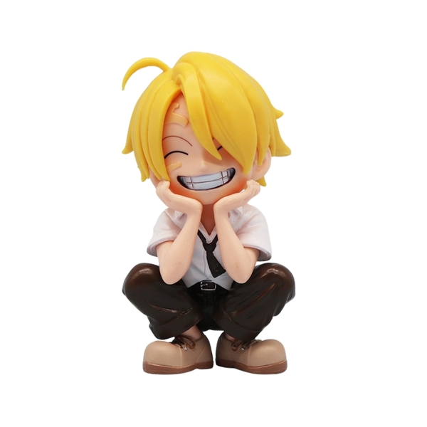 Mô Hình OnePiece Sanji AI ChiBi - Cao 13cm - nặng 200gram - Figure OnePiece - Có hộp màu - K31-T1-S4