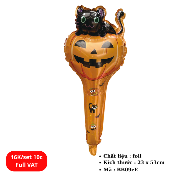 Set 10 Bóng bay cầm tay dễ thương cho bé - SKU : BB09eE - (VAT: 011-02-10) - K2-T3-S1