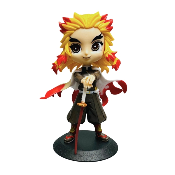 Mô Hình POP Kimetsu No Yaiba Rengoku Viêm trụ dáng đứng cao 15cm - Nặng : 300gram - Figure Thanh gươm diệt quỷ - Bọc Túi Opp - Hộp màu - N1-K38-T1-S9