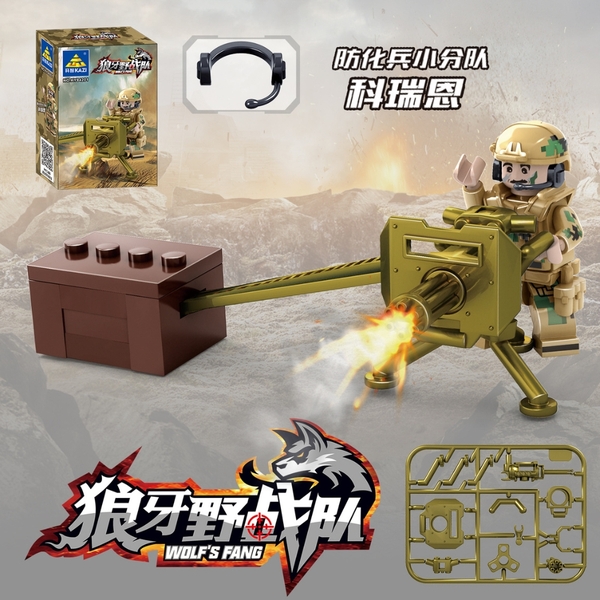 Combo 2 Hộp - Lắp Ghép Lính Quân Sự Hạng Nặng 03 - Nặng~200gr - Hộp Màu - SKU : LG-KY84201-C - (VAT 001-C2-11)  - K80-T1-S3