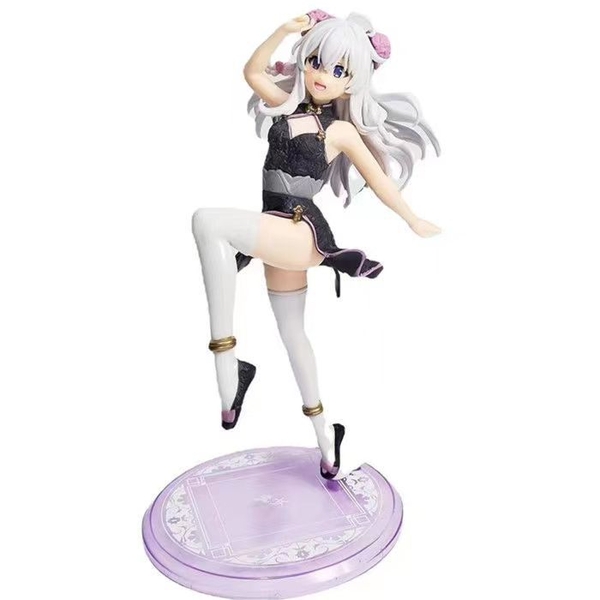 Mô Hình phù thuỷ Elaina dáng nhảy - Cao 19cm - nặng 200gram - Figure Elaina - Có Hộp màu - N1-K33-T2-S1