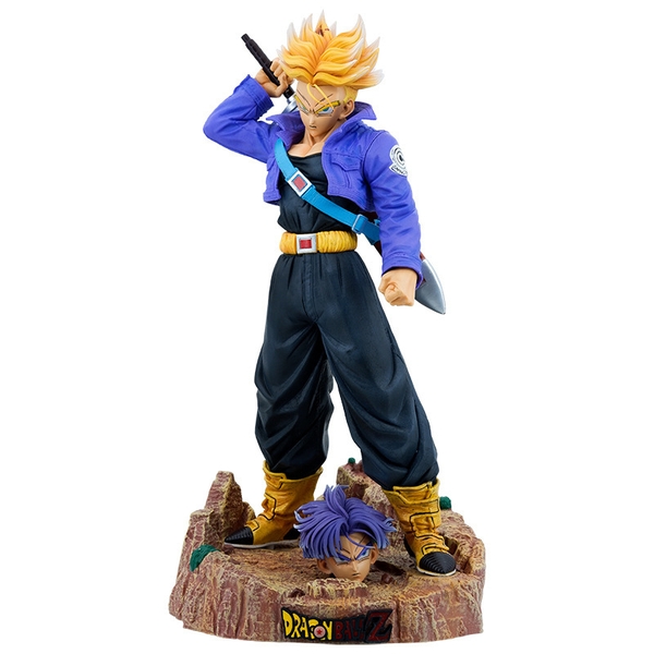 Mô Hình Đồ Chơi - Trunks 2 đầu thay thế - Siêu to khổng lồ - Cao 48cm - Nặng 2.9 Kg - DragonBall - Hộp Carton - N1-K38-T4-S9