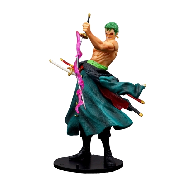 Mô Hình OnePiece zoro dáng đứng cầm kiếm siêu ngầu Cao : 21cm nặng 360g - One Piece - Bọc Túi Opp - No Box N1-ST19