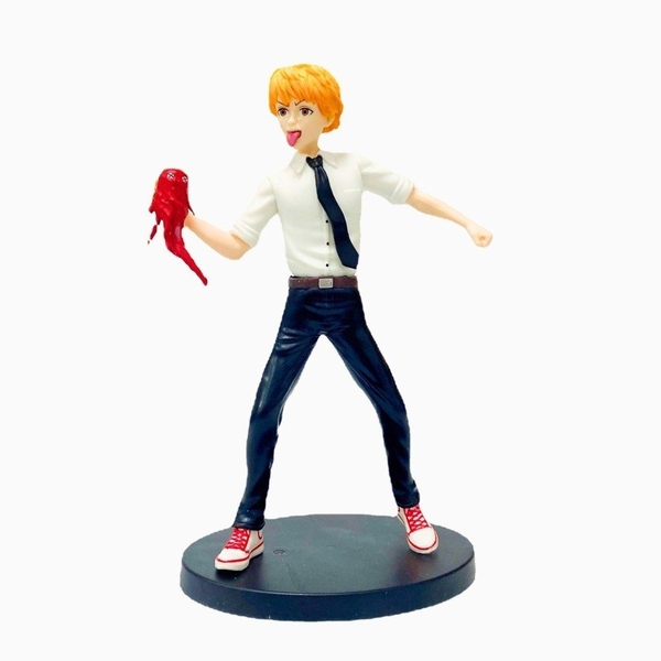 Mô Hình Chainsaw Man Denji dáng đứng siêu đẹp - cao 18cm nặng 300g - Figure Chainsaw Man - Có hộp màu - N1-K44-T1-S3