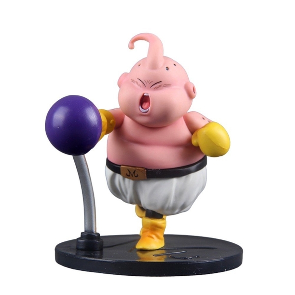 Mô Hình DragonBall MaBu boxing xà siêu dễ thương cao 10cm - Figure DragonBall - No Box - N1-K21-T3-S3