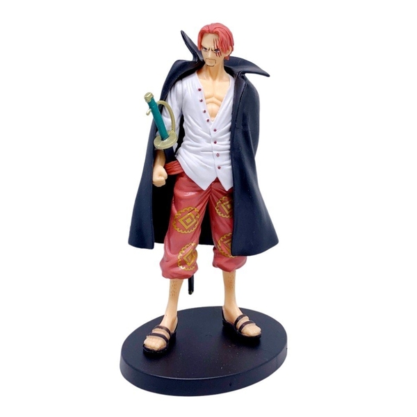 Mô Hình OnePiece Shanks tóc đỏ wano  siêu ngầu cao 18.5cm nặng 210g , Figure OnePiece - No Box - N1-K48-T2-S1