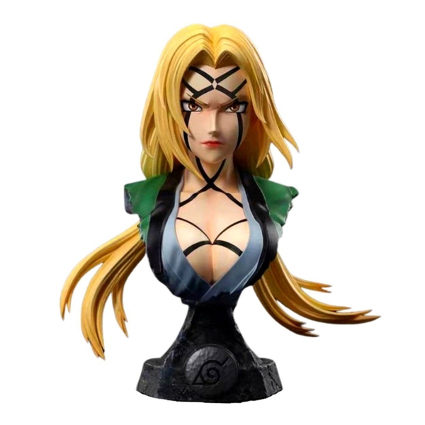 Mô hình Naruto Bán Thân Đệ ngũ Tsunade - Cao 15cm - nặng 300gram - Figure Naruto - no box  - N1-K27-T3-S1