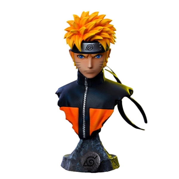 Mô hình Naruto Bán Thân Naruto - Cao 15cm - nặng 200gram  - Figure Naruto - Có Hộp Màu