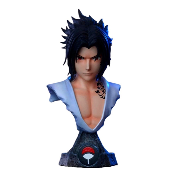 Mô hình Naruto Bán Thân Uchiha sasuke - Cao 15cm - nặng 200gram - Figure Naruto -  no box  - N1-K26-T3-S1
