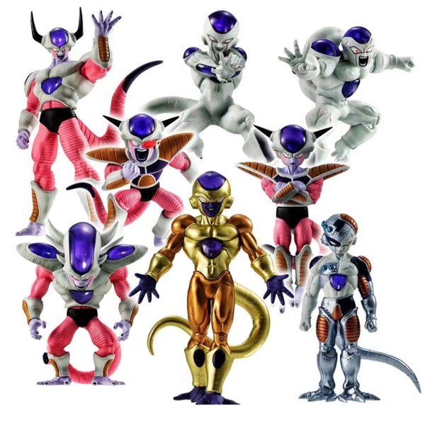 Mô hình DragonBall Tổng Hợp các biến thể của Frieza - Cao 8-13cm - nặng 300gram - Dragon Ball - no box - N3-K45-T1-S1