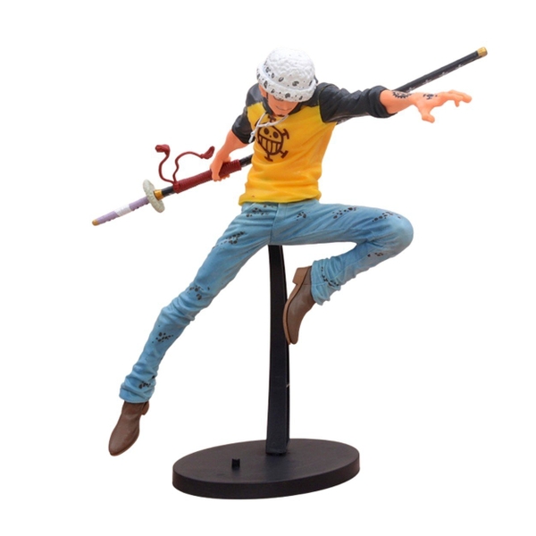 Mô Hình OnePiece Law chiến đấu siêu ngầu 24cm nặng 320g - One Piece - No box - N4-K6