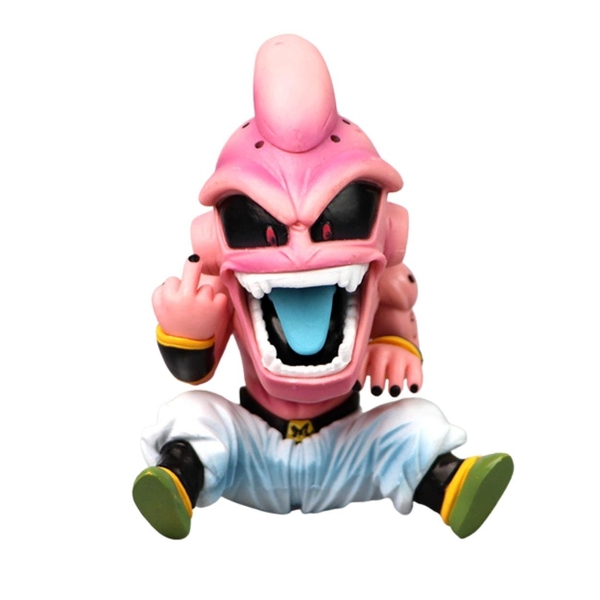 Mô hình Majinbuu ngồi cười - Cao 12cm - nặng 300gram - Dragon Ball - bọc túi opp - no box