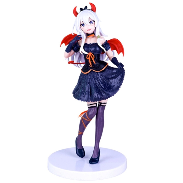 Mô Hình Elaina Cosplay ác quỷ - Cao 21cm - nặng 180gram - Figure Elaina - Có Hộp màu - N1-K36-T1-S3