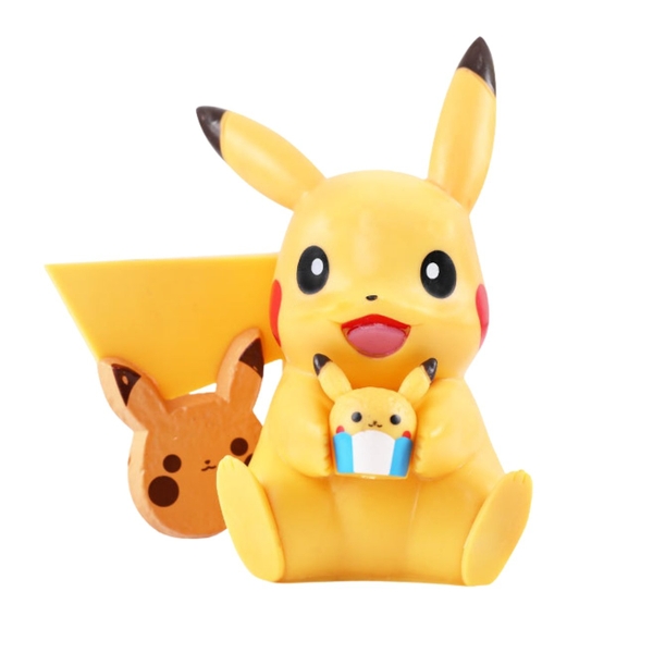 Mô Hình POKEMON Pikachu ngồi cười - Cao 12cm - nặng 100gram - Figure POKEMON No box : bọc túi OPP