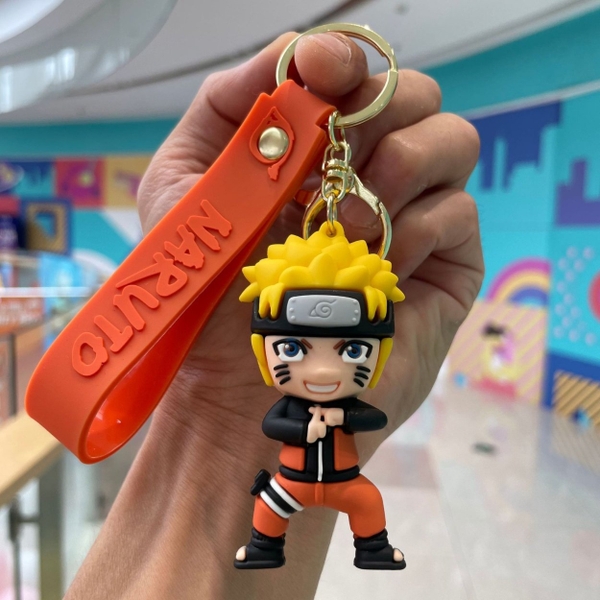 Móc Khóa Naruto - Dây móc dài : 10cm - Mô Hình Cao : 7cm - Nặng : 50gram - No Box : bọc túi OPP - K77-T3-S1